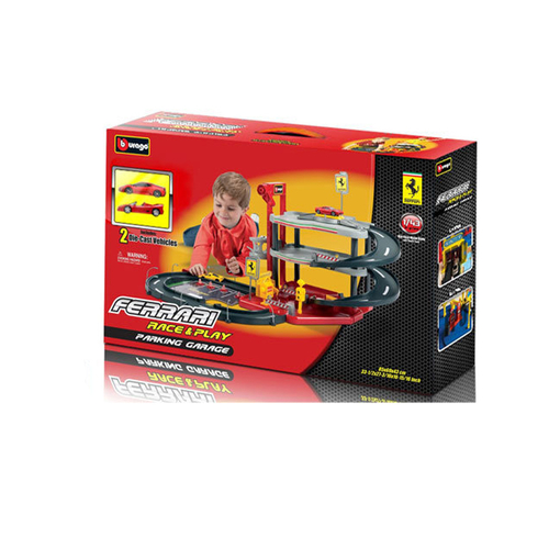 Детска играчка Bburago Ferrari паркинг с 2 броя коли | PAT3960