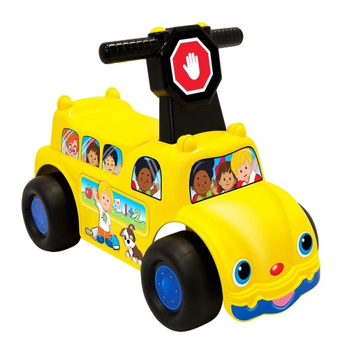 Детска кола за бутане и каране Фишър Прайс Little People - Бус  - 1