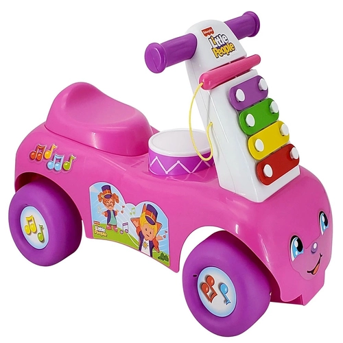 Детска музикална кола Фишър Прайс за каране и бутане | PAT4006