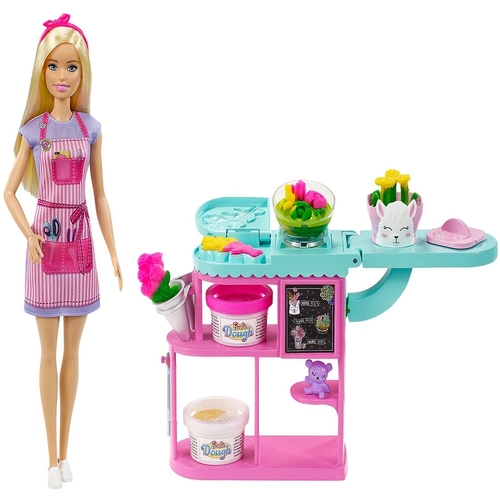 Детски комплект за игра кукла Barbie магазин за цветя | PAT4017