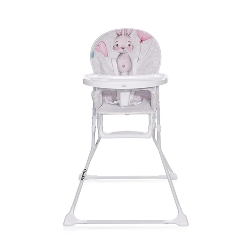 Детски стол за хранене COOKIE Noble Grey&Pink RABBIT | PAT4019