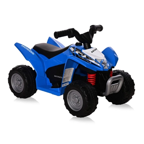 Детска синя акумулаторна кола за яздене ATV Honda | PAT4116