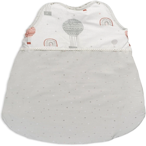 Бебешко спално чувалче с вата 0-6 месеца, сиви балони | PAT4152