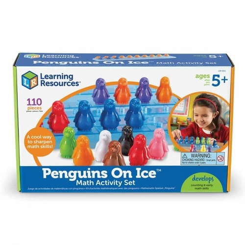 Детска математическа игра - Пингвини върху лед  | PAT4169