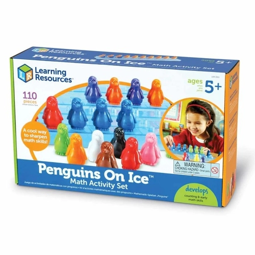 Детска математическа игра - Пингвини върху лед  | PAT4169