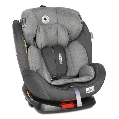 Детски сив стол за кола Lyra Isofix 0-36 кг | PAT4219