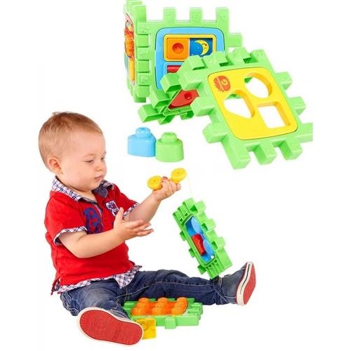 Детски образoвателно-музикален куб за игра 2 в 1 | PAT4281