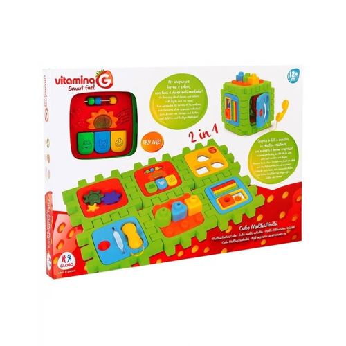 Детски образoвателно-музикален куб за игра 2 в 1 | PAT4281