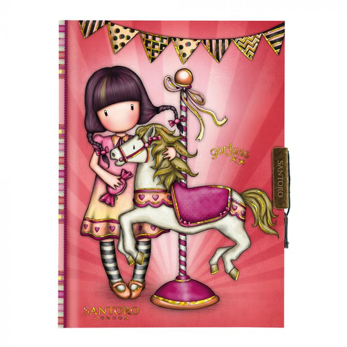 Детски заключващ се бележник Santoro Gorjuss Carousel | PAT4355