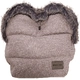 Ръкавица за бебешка количка Fur Melange Beige 
