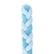 Бебешки плетен плюшен обиколник 210см 3 плитки (20см) Blue 