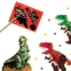 Детски творчески комплект динозаври 3в1 SES  - 3