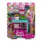 Детски комплект за игра кукла Barbie магазин за цветя  - 1
