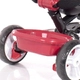 Детска сгъваема триколка Moovo EVA гуми Red&Black Luxe  - 10