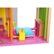 Детска модерна дървена къща за кукли  - 4