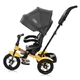 Детска триколка с въздушни гуми Neo Yellow&Black  - 2