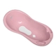 Бебешка вана с оттичане Bear Dark Pink 100 cm 