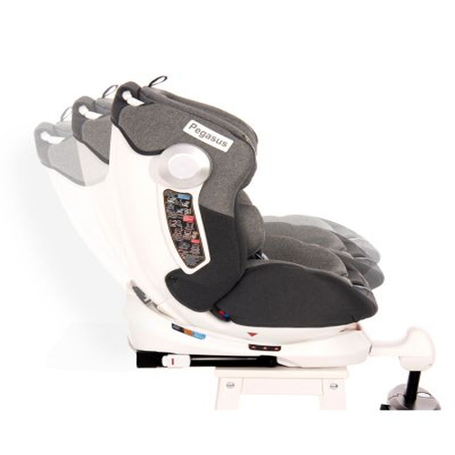 Детски стол за кола Pegasus Isofix Dark&Light Grey 0-36 кг. | PAT4478