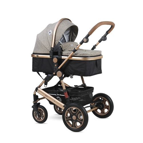 Бебешка комбинирана количка Lora Pearl Beige | PAT4484
