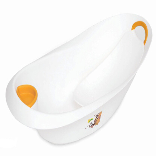 Бебешка вана с източване и подложка за къпане Luxe Мечо | PAT4560