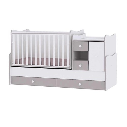 Бебешко легло MiniMax New 190/72 см. бяло/string | PAT4618