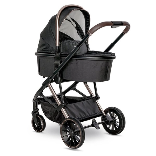 Бебешка комбинирана количка 3в1 Aria Black | PAT4634