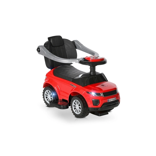Детска червена кола за яздене с дръжка Off Road | PAT4657