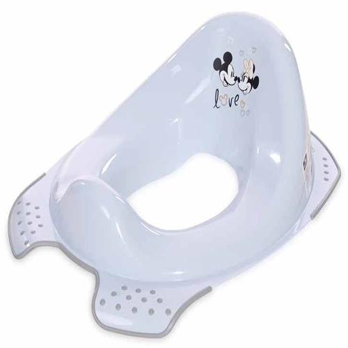 Детска светлосиня анатомична приставка за тоалетна чиния Мики Love | PAT4816