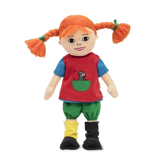 Детска говореща мека кукла Пипи 40 см  - 4