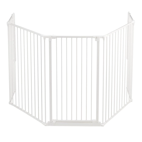 Комбинирана предпазна преграда BabyDan XL бяла | PAT4875