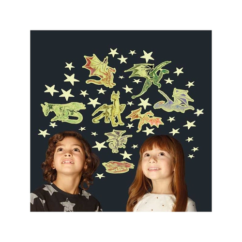 Детски светещи звезди и дракони | PAT4935