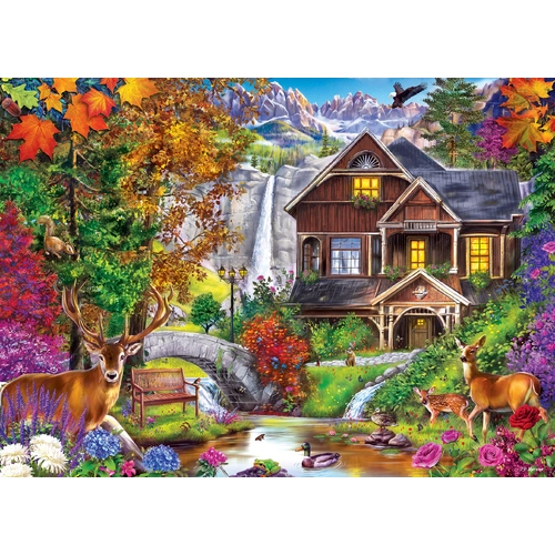 Пъзел от 1000 части - Есенна гора | PAT5048