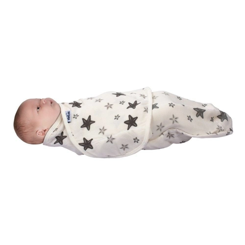 Антистрес пелена за бебе Сиви звезди | PAT5067