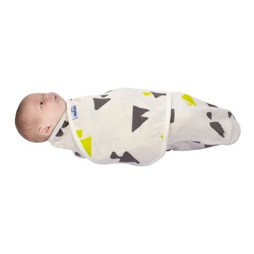 Бебешка антистрес пелена Сиви триъгълници | PAT5068