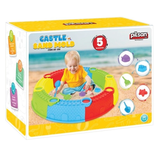 Детски пясъчник замък на модули | PAT5085
