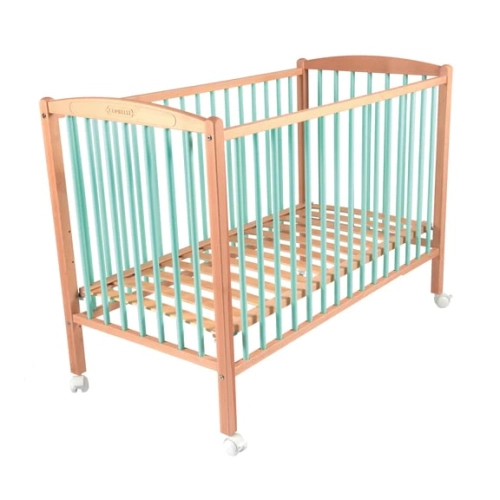 Детско дървено легло Arthur Натур Минт | PAT5425