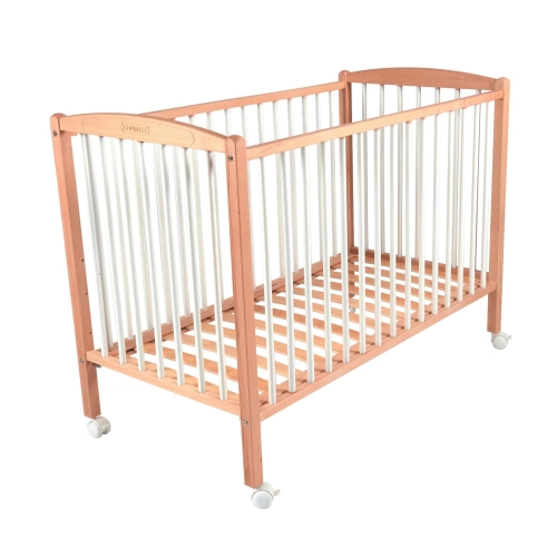 Детско дървено легло Arthur Натур Бял | PAT5427
