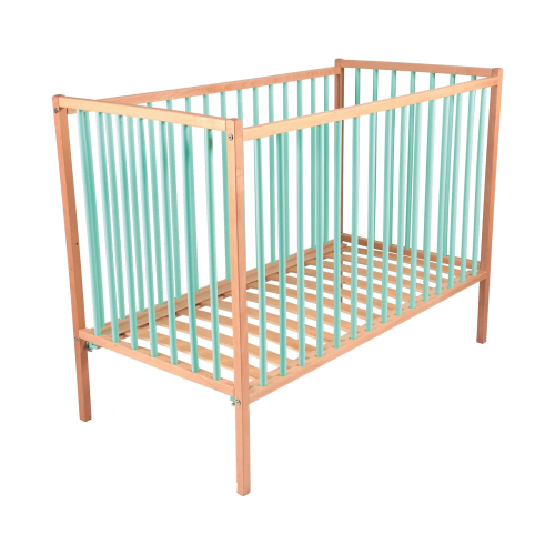 Детско дървено легло Remi Натур Минт | PAT5428