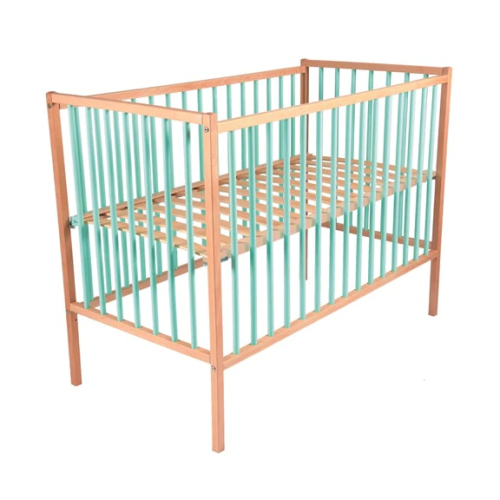 Детско дървено легло Remi Натур Минт | PAT5428