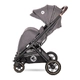 Бебешка комбинирана количка 2в1 Storm Set Steel Grey  - 4