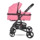 Бебешка комбинирана количка Alba Classic Set Candy Pink  - 3