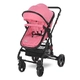 Бебешка комбинирана количка Alba Classic Set Candy Pink  - 4