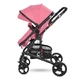 Бебешка комбинирана количка Alba Classic Set Candy Pink  - 6