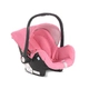 Бебешка комбинирана количка Alba Classic Set Candy Pink  - 10