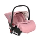 Бебешка комбинирана количка Viola Set Pink  - 13