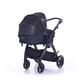 Бебешка комбинирана количка Adria Black  - 3