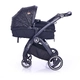 Бебешка комбинирана количка Adria Black  - 4