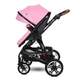 Бебешка комбинирана количка Lora Set Candy Pink  - 3