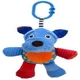 Бебешка музикална играчка Синьо куче 