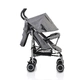 Стилна детска лятна количка Sapphire сив  - 3